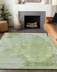 LOOMLAN Rugs Armalise Aloe Washable Indoor-Outdoor Rug