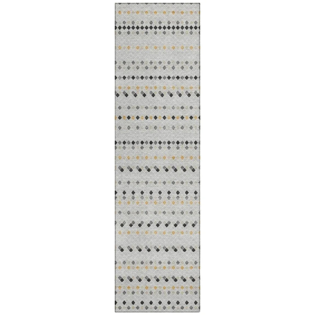 LOOMLAN Rugs Artexa Gray Washable Indoor-Outdoor Rug