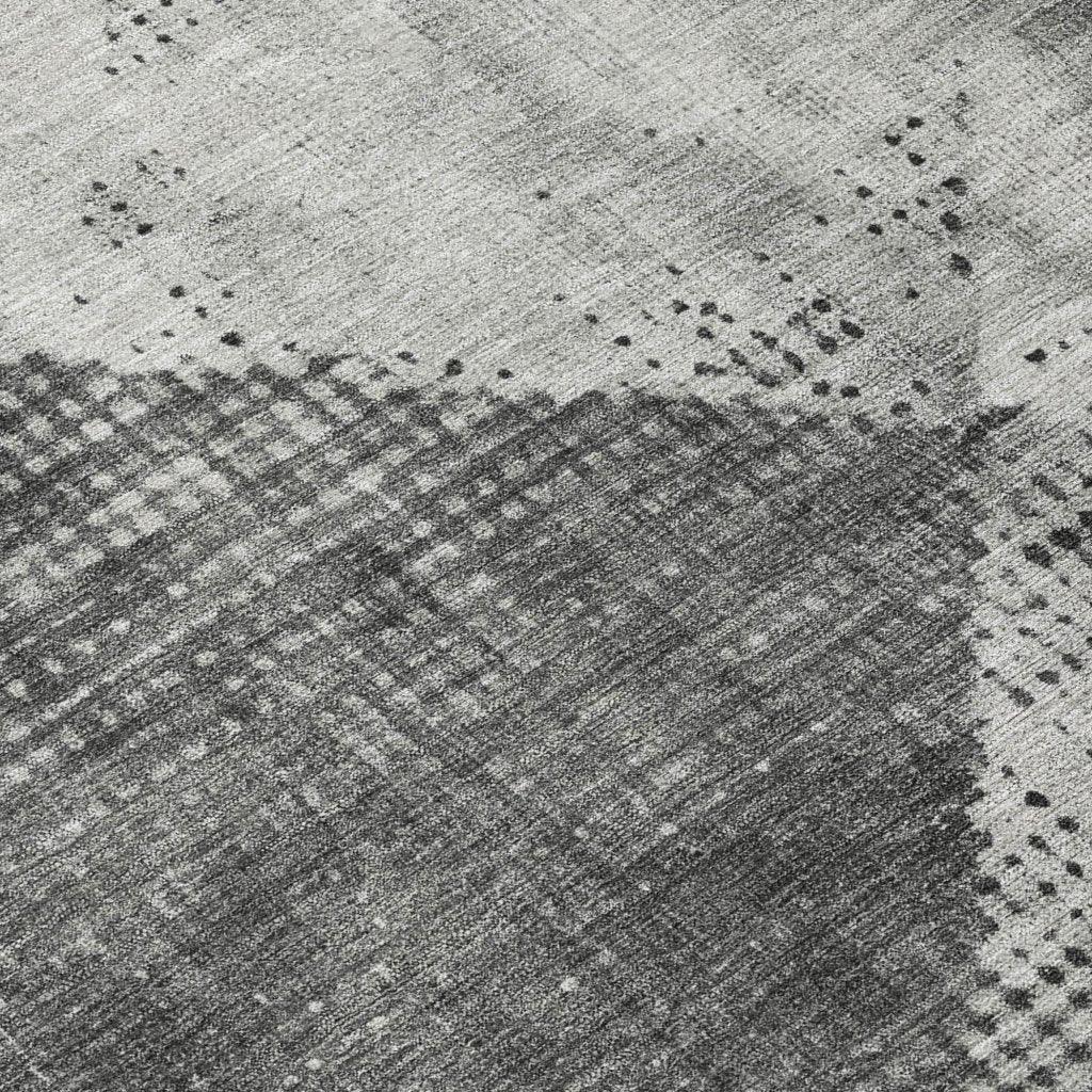 LOOMLAN Rugs Arvaya Gray Washable Indoor-Outdoor Rug
