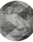 LOOMLAN Rugs Arvaya Gray Washable Indoor-Outdoor Rug