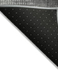 LOOMLAN Rugs Arvaya Gray Washable Indoor-Outdoor Rug