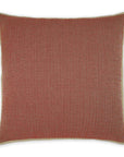 Ashbury Red Traditional Chevron Red Large Throw Pillow With Insert - Uptown Sebastian