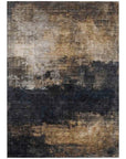 LOOMLAN Rugs Atalika Gray Washable Indoor-Outdoor Rug