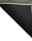 LOOMLAN Rugs Athena Brown Washable Indoor-Outdoor Rug