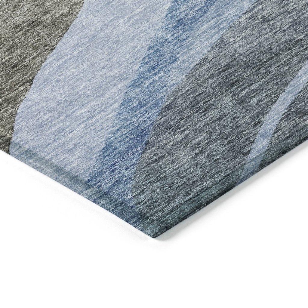 LOOMLAN Rugs Athena Brown Washable Indoor-Outdoor Rug
