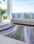 LOOMLAN Rugs Athena Green Washable Indoor-Outdoor Rug