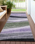 LOOMLAN Rugs Athena Green Washable Indoor-Outdoor Rug