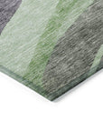 LOOMLAN Rugs Athena Purple Washable Indoor-Outdoor Rug
