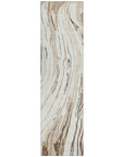 LOOMLAN Rugs Aureva Ivory Washable Indoor-Outdoor Rug