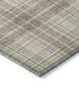 LOOMLAN Rugs Aurora Beige Washable Indoor-Outdoor Rug