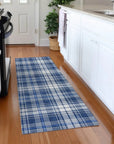 LOOMLAN Rugs Aurora Blue Washable Indoor-Outdoor Rug