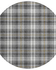 LOOMLAN Rugs Aurora Charcoal Washable Indoor-Outdoor Rug