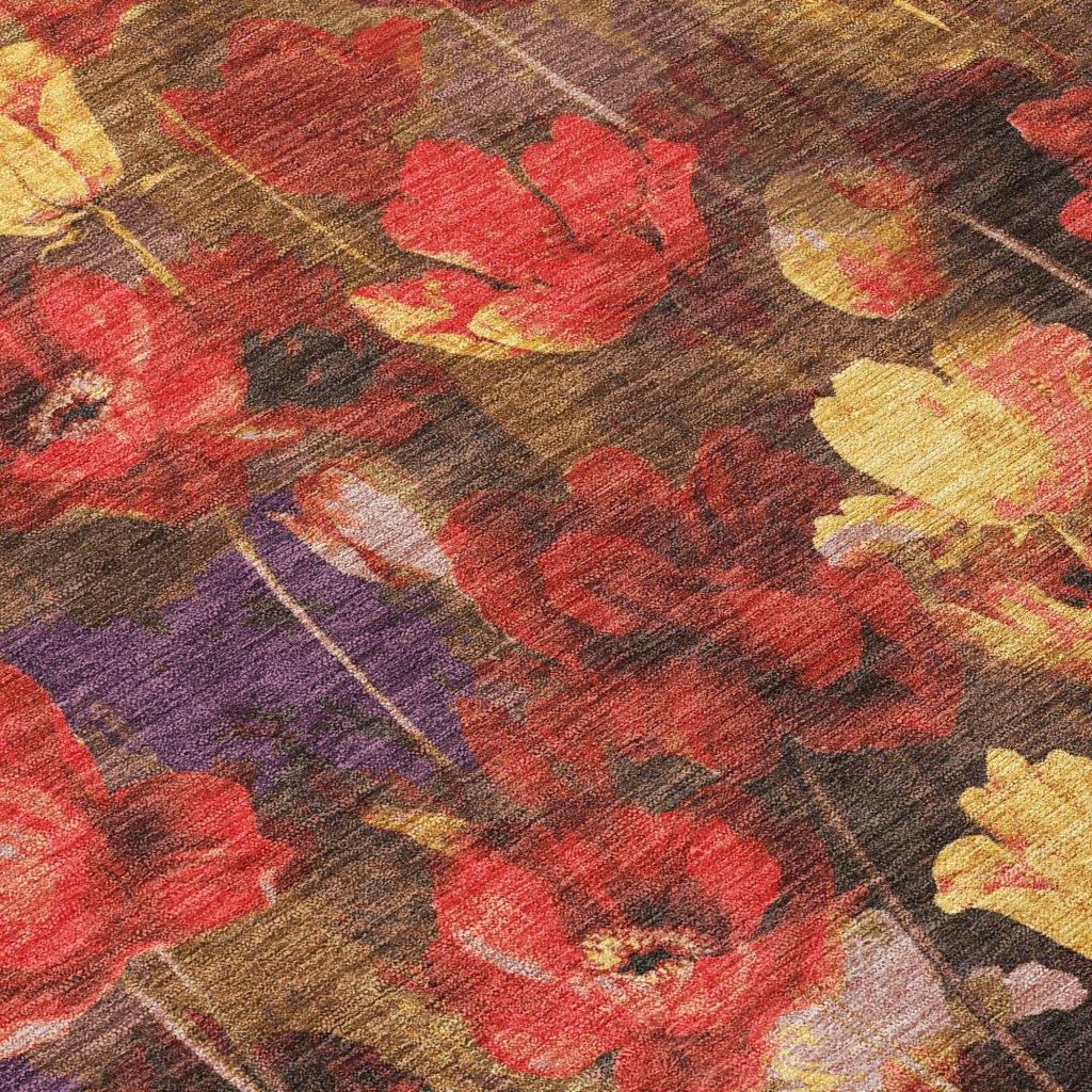 LOOMLAN Rugs Aurora Gold Washable Indoor-Outdoor Rug