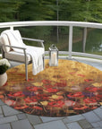 LOOMLAN Rugs Aurora Gold Washable Indoor-Outdoor Rug