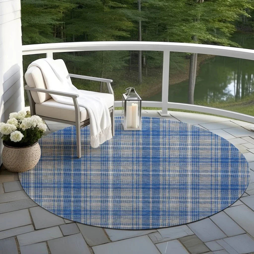 LOOMLAN Rugs Aurora Gray Washable Indoor-Outdoor Rug