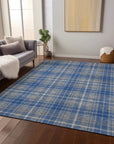 LOOMLAN Rugs Aurora Gray Washable Indoor-Outdoor Rug