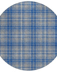 LOOMLAN Rugs Aurora Gray Washable Indoor-Outdoor Rug
