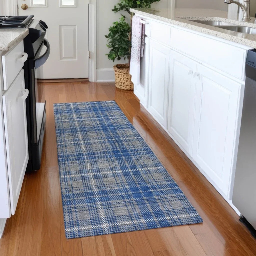 LOOMLAN Rugs Aurora Gray Washable Indoor-Outdoor Rug