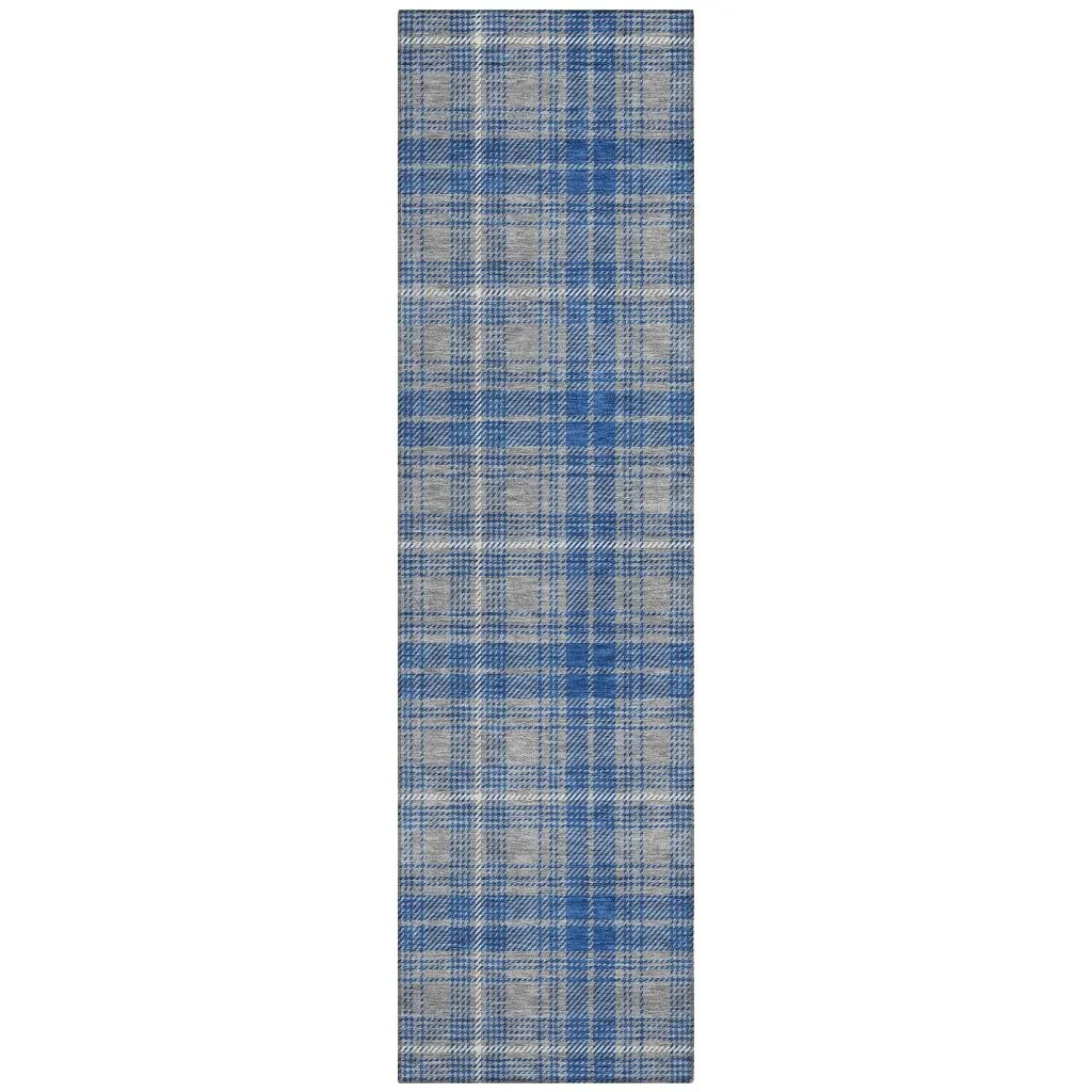 LOOMLAN Rugs Aurora Gray Washable Indoor-Outdoor Rug