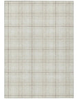 LOOMLAN Rugs Aurora Ivory Washable Indoor-Outdoor Rug