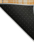 LOOMLAN Rugs Aurora Orange Washable Indoor-Outdoor Rug