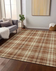 LOOMLAN Rugs Aurora Paprika Washable Indoor-Outdoor Rug