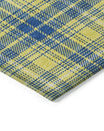 LOOMLAN Rugs Aurora Yellow Washable Indoor-Outdoor Rug