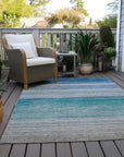 Avanora Blue Washable Indoor - Outdoor Rug - LOOMLAN - LOOMLAN Rugs - Outdoor Rugs