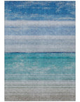 Avanora Blue Washable Indoor - Outdoor Rug - LOOMLAN - LOOMLAN Rugs - Outdoor Rugs