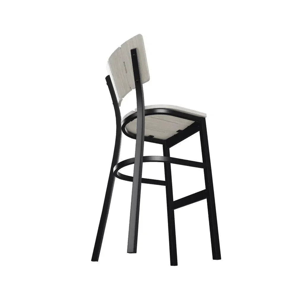 Avant MGP Aluminum Bar Height Stacking Chair-Outdoor Bar Stools-Telescope-LOOMLAN