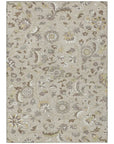 LOOMLAN Rugs Aveline Brown Washable Indoor-Outdoor Rug