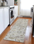LOOMLAN Rugs Aveline Brown Washable Indoor-Outdoor Rug