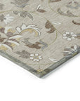 LOOMLAN Rugs Aveline Brown Washable Indoor-Outdoor Rug