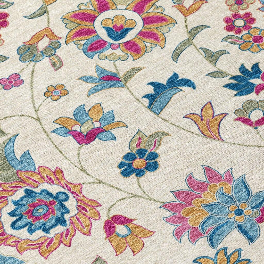 LOOMLAN Rugs Aveline Linen Washable Indoor-Outdoor Rug