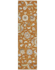 LOOMLAN Rugs Aveline Orange Washable Indoor-Outdoor Rug