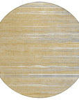 LOOMLAN Rugs Ayra Gold Washable Indoor-Outdoor Rug