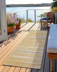 LOOMLAN Rugs Ayra Gold Washable Indoor-Outdoor Rug