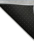 LOOMLAN Rugs Ayra Gray Washable Indoor-Outdoor Rug