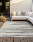 LOOMLAN Rugs Ayra Ivory Washable Indoor-Outdoor Rug