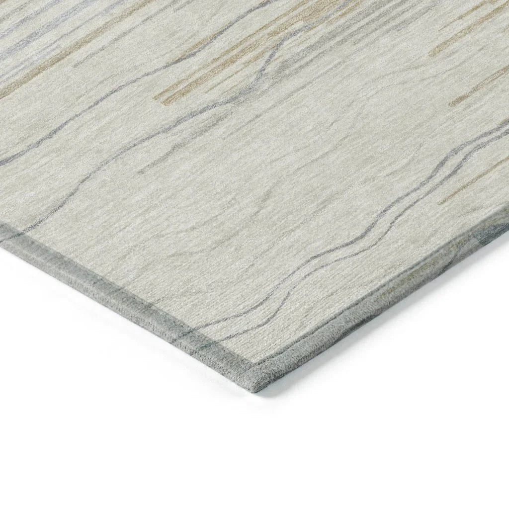 LOOMLAN Rugs Ayra Linen Washable Indoor-Outdoor Rug