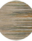 LOOMLAN Rugs Ayra Taupe Washable Indoor-Outdoor Rug