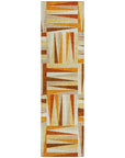 LOOMLAN Rugs Azura Orange Washable Indoor-Outdoor Rug