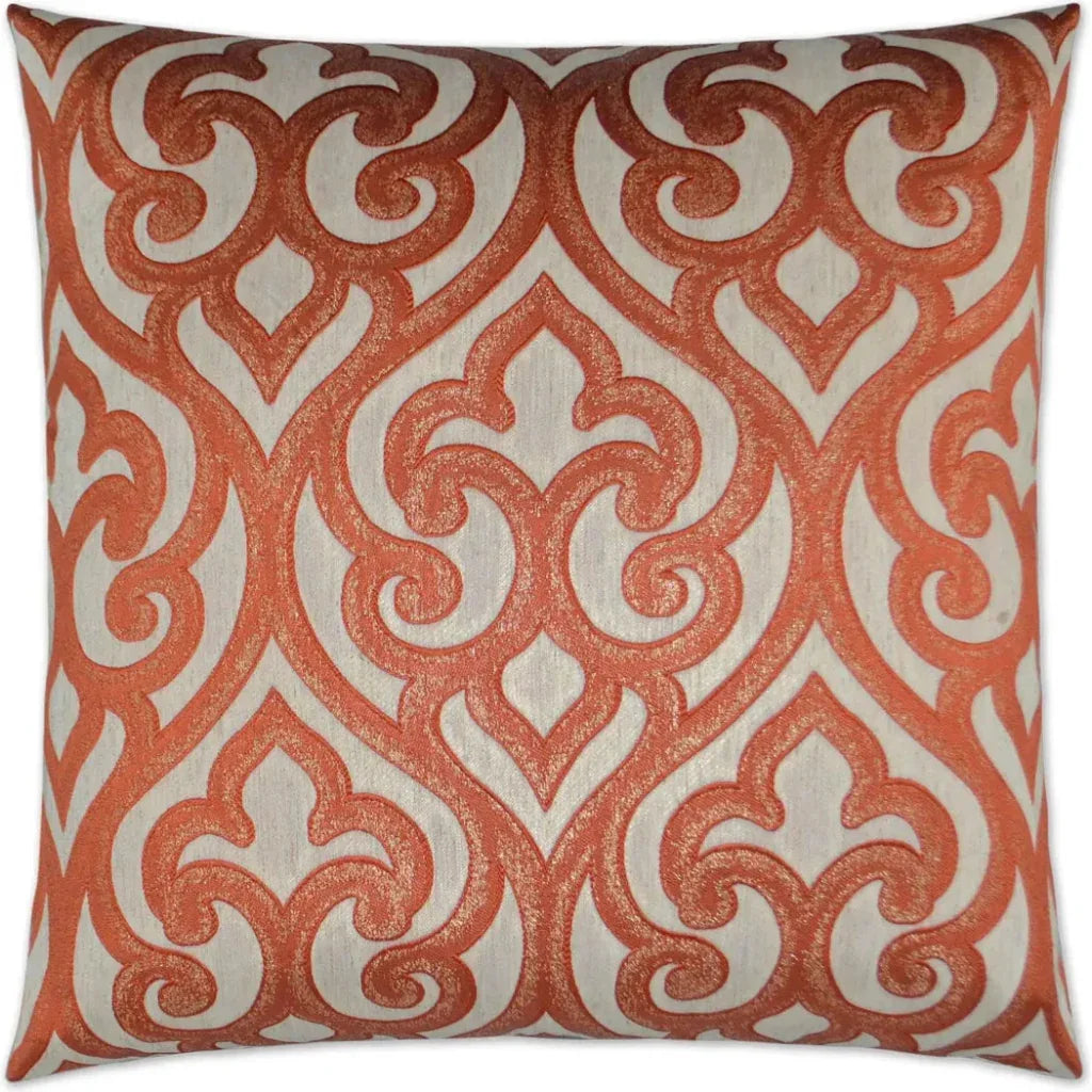 D.V. Kap Bastia Red Throw Pillow With Insert