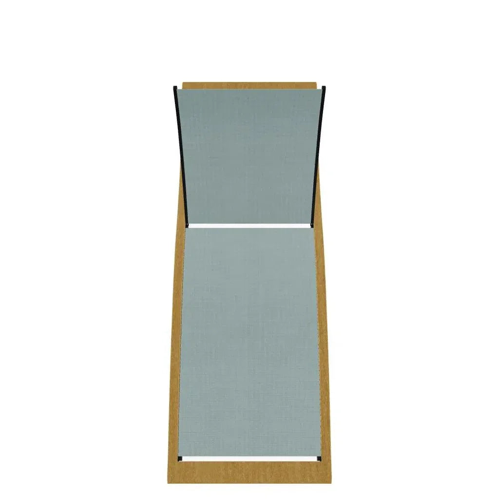 Bazza Lounge Chaise with Polymer Accent - LOOMLAN - Telescope - Outdoor Chaises