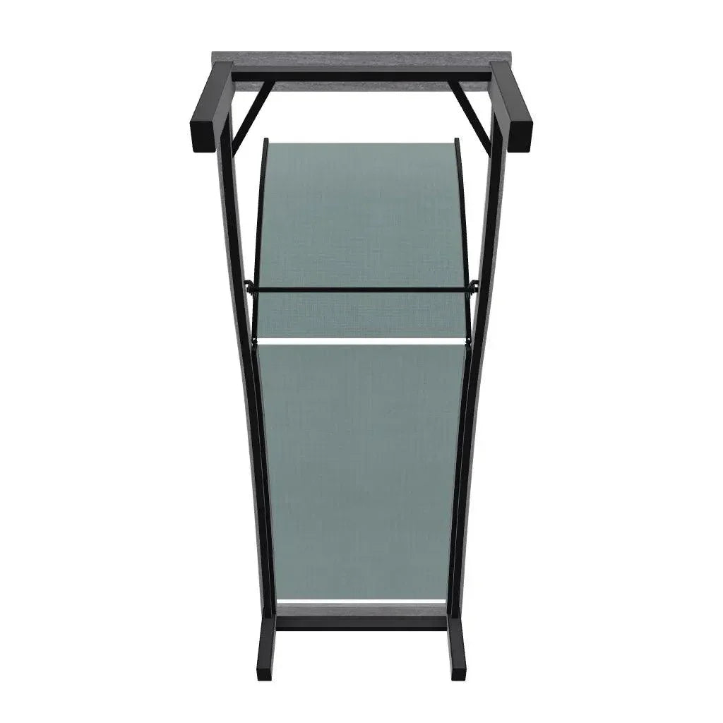 Bazza Lounge Chaise with Polymer Accent - LOOMLAN - Telescope - Outdoor Chaises