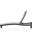 Bazza Lounge Chaise with Polymer Accent - LOOMLAN - Telescope - Outdoor Chaises