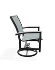Bazza Sling Swivel Rocker MGP Arm Accents - LOOMLAN - Telescope - Outdoor Accent Chairs