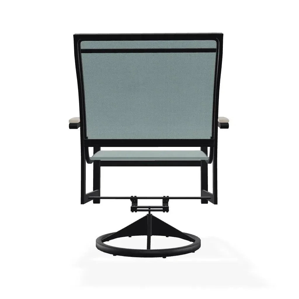 Bazza Sling Swivel Rocker MGP Arm Accents - LOOMLAN - Telescope - Outdoor Accent Chairs
