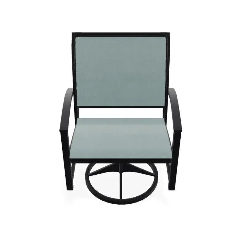 Bazza Sling Swivel Rocker MGP Arm Accents - LOOMLAN - Telescope - Outdoor Accent Chairs