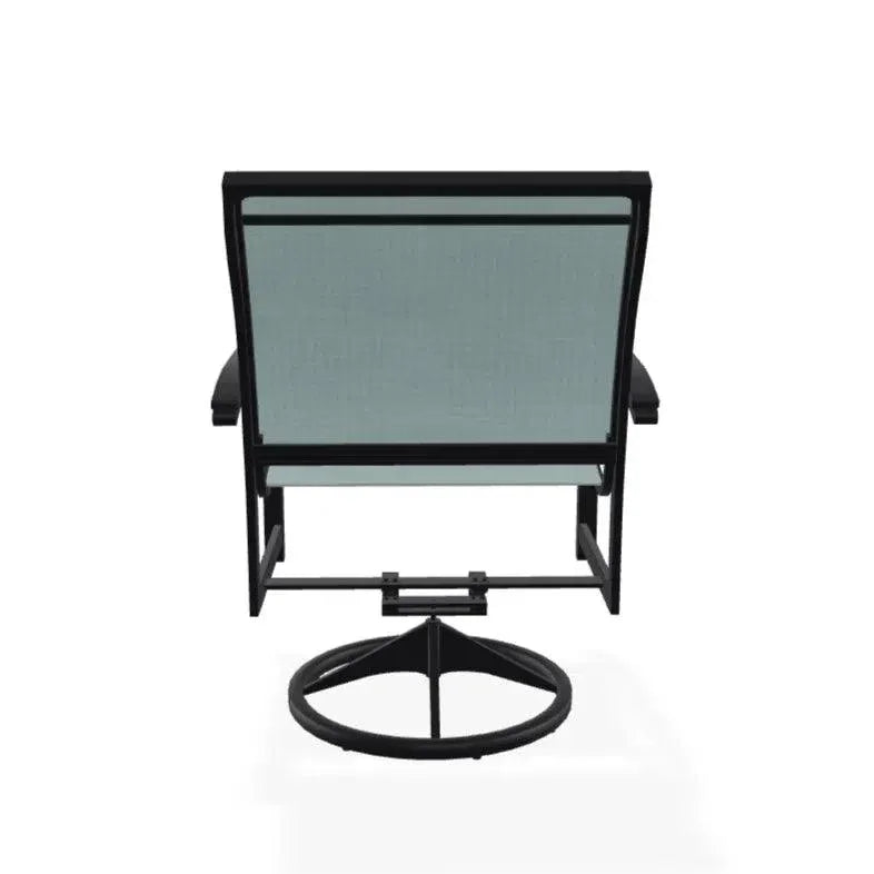 Bazza Sling Swivel Rocker MGP Arm Accents - LOOMLAN - Telescope - Outdoor Accent Chairs